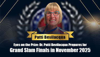 Eyes on the Prize: Dr. Patti Bevilacqua Prepares for Grand Slam Finals in November 2025