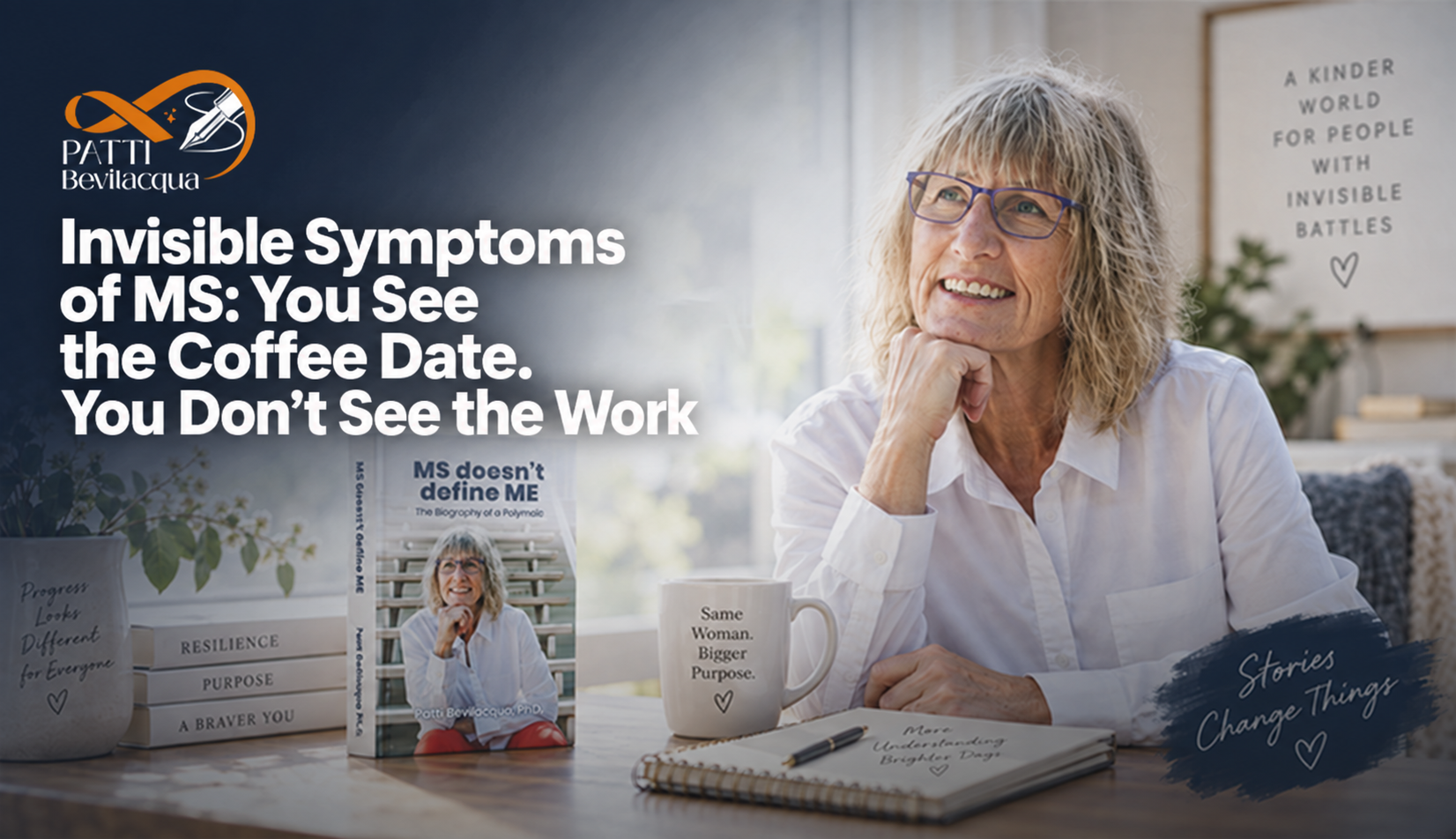 Invisible Symptoms of MS: You See the Coffee Date. You Don’t See the Work